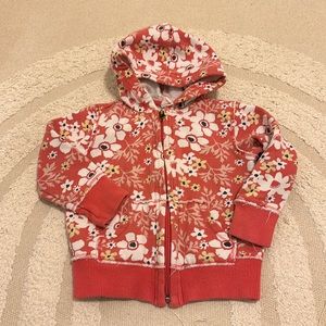 Old navy floral hoodie